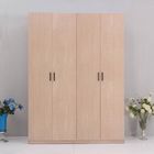 Stable Performance Particle Board Wardrobe With Wire Basket Drawers Hardware