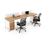 Unique Style Staff Particle Board Office Furniture With MFC Melamine Face Chipboard