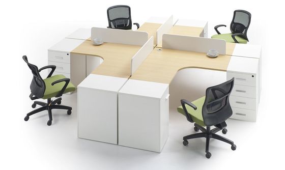 Modern Görünüm Parçacık Kurulu Ofis Mobilyaları Çalışma Ofis Dekoru Ofis Masası
